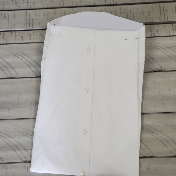 White van heusen button down dress shirt wirnkle free slim fit long sleeve sizeL - Picture 3 of 3